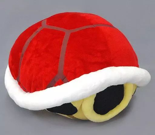 中古】ぬいぐるみ アカこうら 特大サイズぬいぐるみ こうら 「スーパー