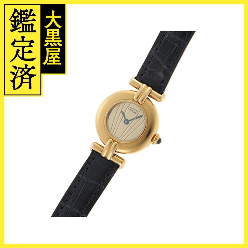 Cartier カルティエ マストコリゼ ヴェルメイユ 590002 腕時計 SV925 ...