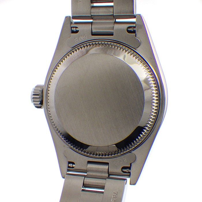 ロレックス Rolex 腕時計 オイスターパーペチュアル 79160 F番 2003-2004年製 ホワイト文字盤 カレンダー 3針 オイスタースチール SS 自動巻き 【中古】 ROLEX（ロレックス） デイト オイスターパーペチュアル 腕時計 時計