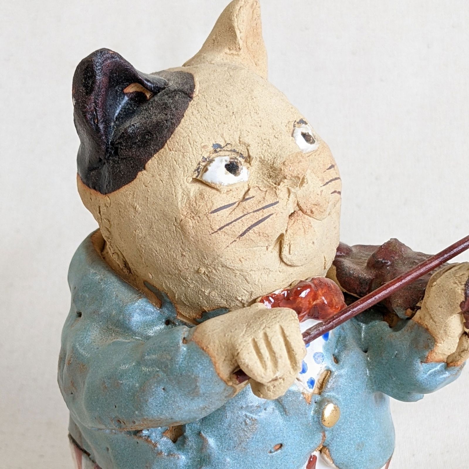 工房 YOHKO ささきようこ 陶芸人形  置物 音楽隊　クラシック 工房 YOHKO ささきようこ 陶芸人形 置物 音楽隊 クラシック