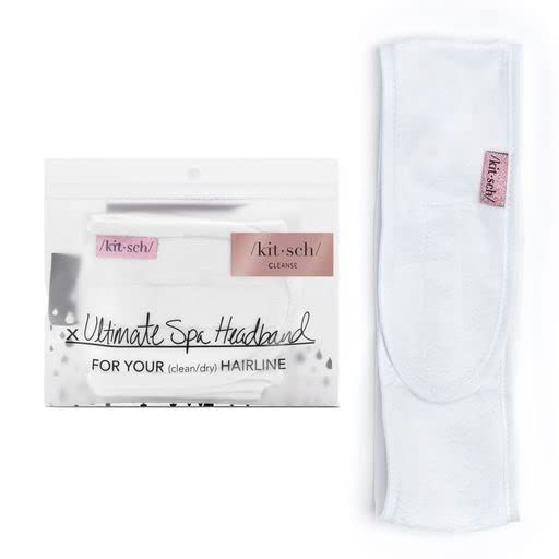  Kitsch ホワイト究 のスパカチューシャ 1つのEA ヘアバンド ヘアケア