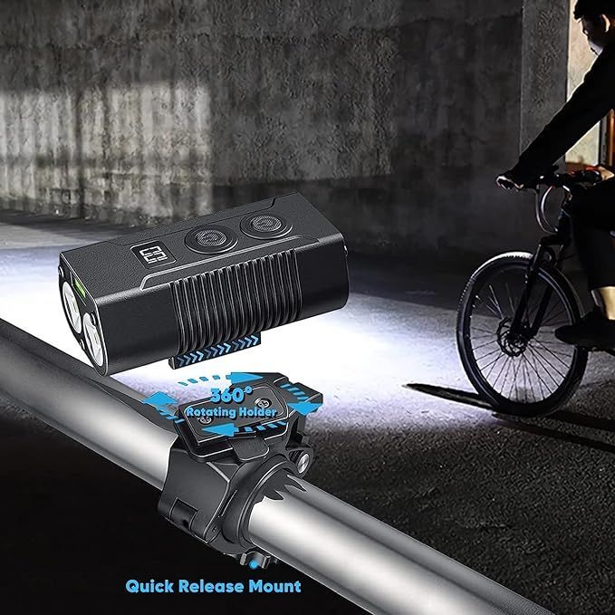 自転車 ライト LED ライト 防水 高輝度IP65防水 高級 - アクセサリー