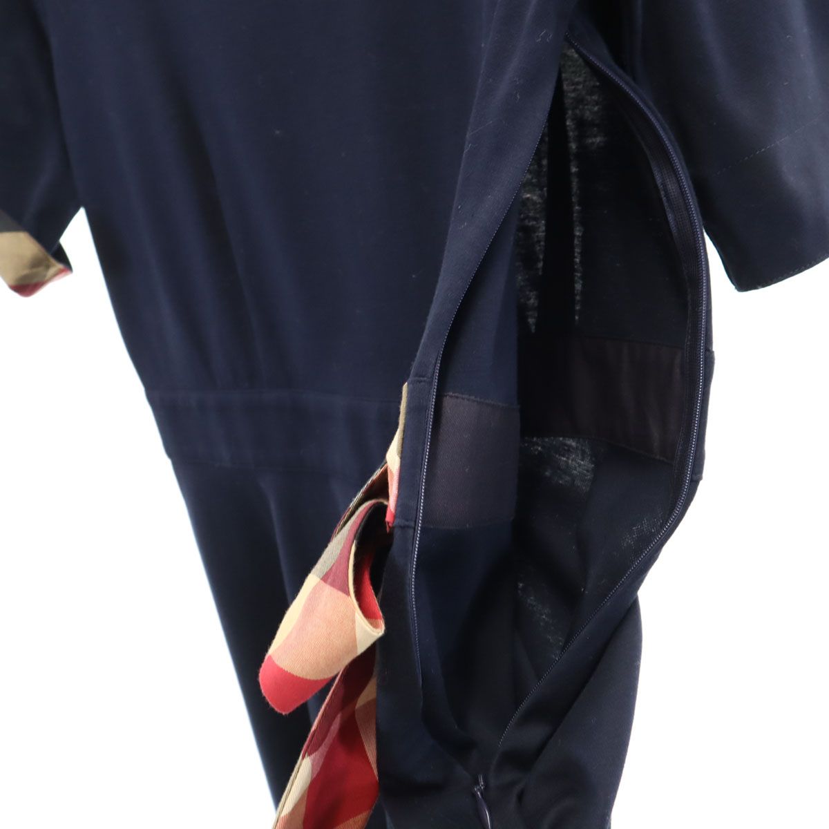 BLUE LABEL CRESTBRIDGE - ブルーレーベルクレストブリッジ 三陽商会 花柄リボン 半袖 セーター 38 ネイビー BLUE LABEL CRESTBRIDGE ニット レディース BLUE LABEL CRESTBRIDGE - ブルーレーベルクレストブリッジ 三陽