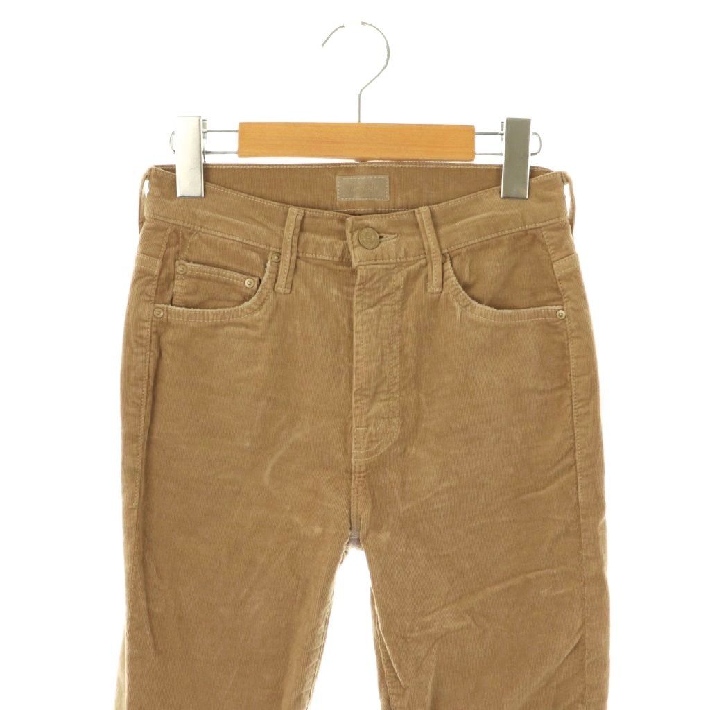mother INSIDER CROP STEP FRAY コーデュロイ パンツ 楽天市場】【40％OFF】MOTHER マザー 1157-618 カットオフ