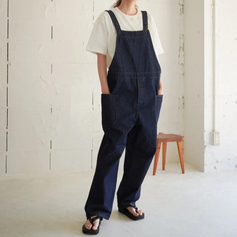 HATSKI ハツキ HATSKI Washi Denim Overall HTK-21001 ワシ