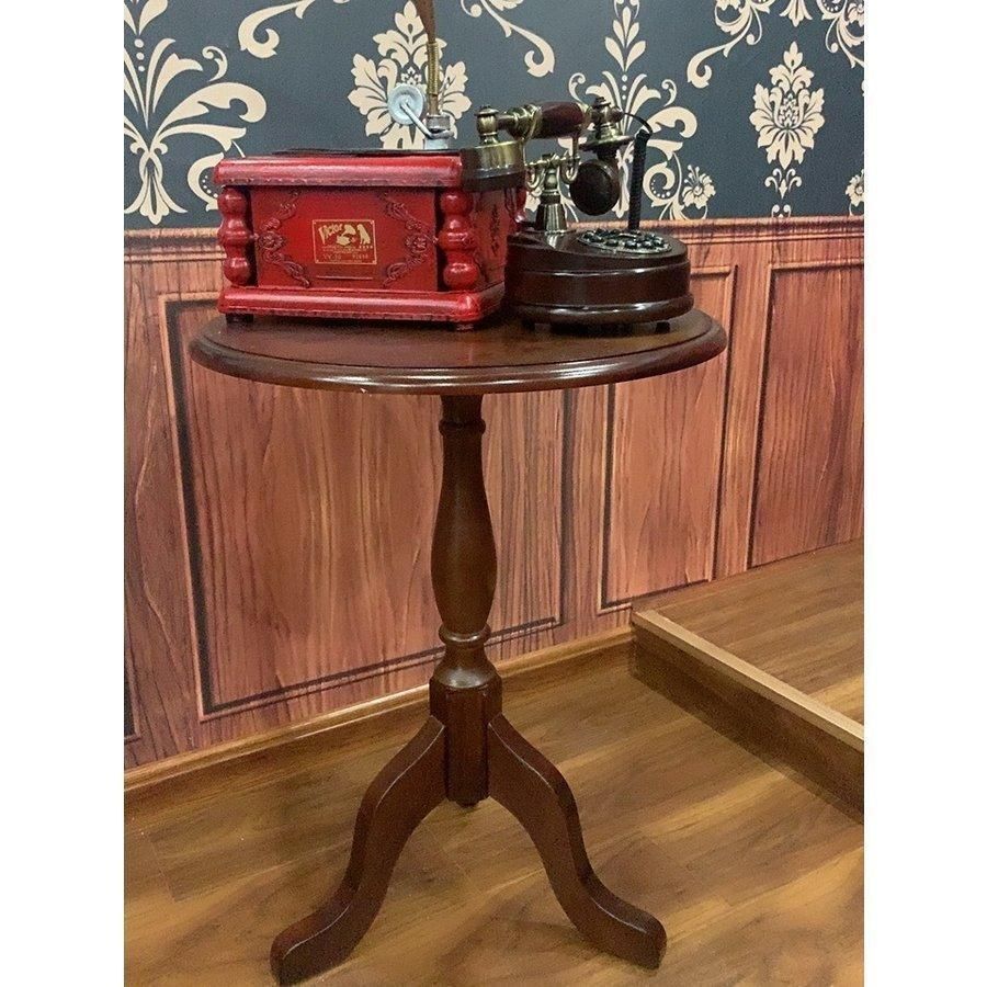 【アンティーク】丸型ハイテーブル ペデスタル脚 北欧風 円形カウンター ② アンティーク】丸型ハイテーブル ペデスタル脚 北欧風 円形