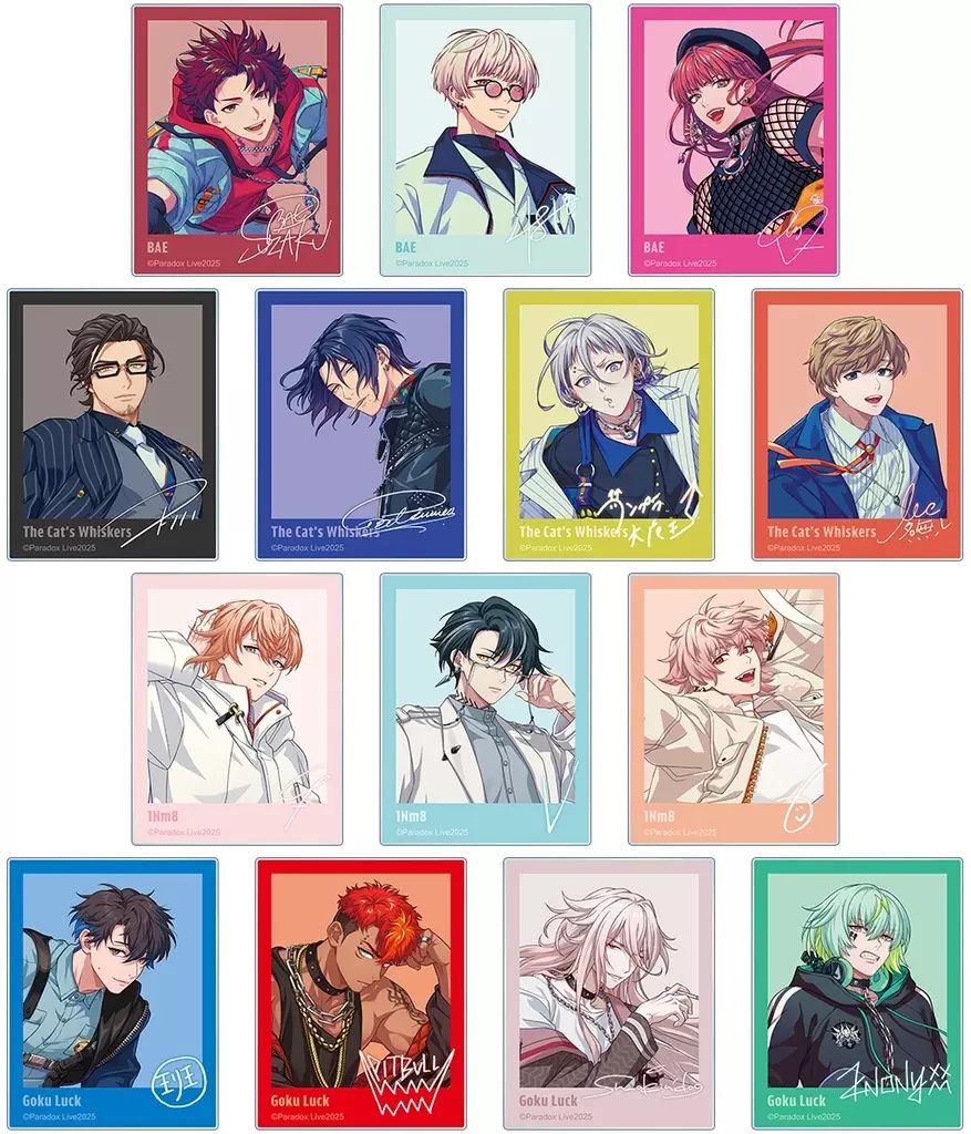 大得価，限定セール 【新品】キャラカード 【ボックス】Paradox LiveBattle of Unity トレーディングアクリルカード ver.A その他