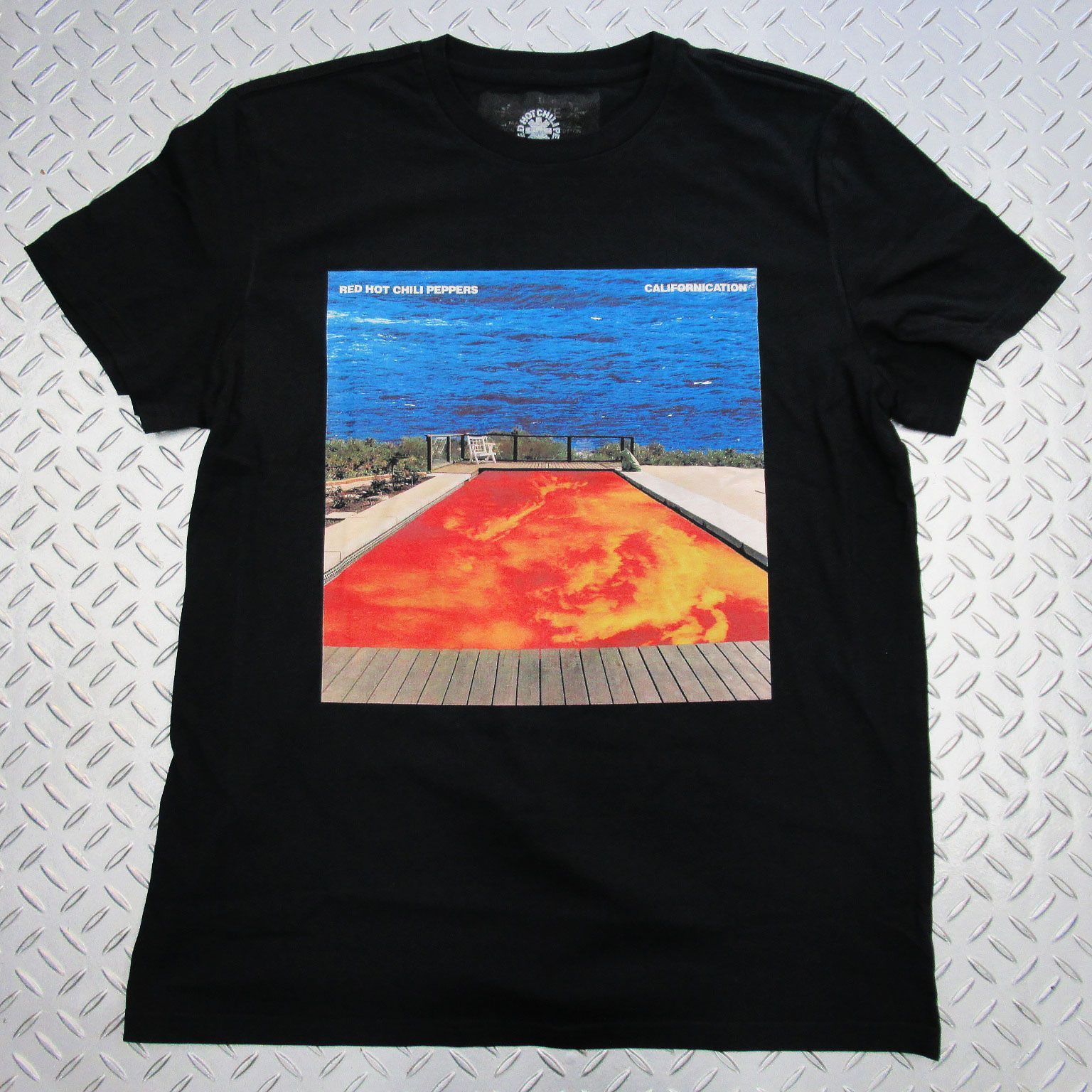 オフィシャル バンドTシャツ レッドホットチリペッパーズ RED HOT CHILI PEPPERS Californication ブラック 黒