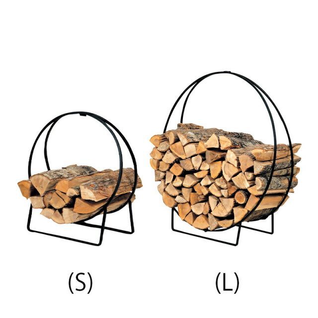 種類2 PA8311|L 2200円 代引き不可 ダッチウエストジャパン Dutchｗest Japan ログフープ PA8311 | 薪ストーブ 薪 暖炉 キャンプ アウトドア 薪置き インテリア おしゃれ かっこいい ログホルダー ウッドホルダー