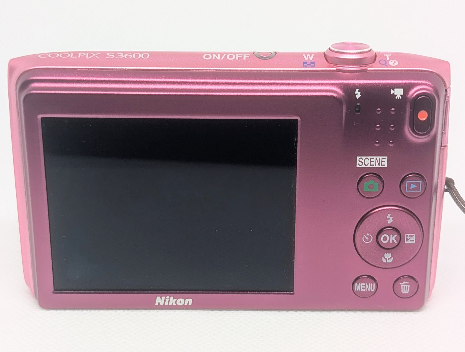 Nikon ニコン COOLPIX S3600 ピンク - メルカリ
