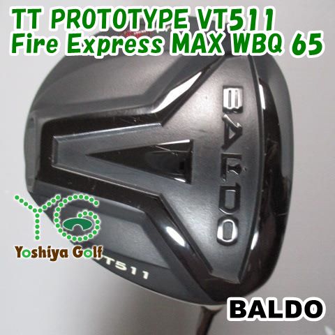 通販限定 ドライバー バルド TT PROTOTYPE VT511/Fire Express MAX WBQ 65/S/9.5[108668]