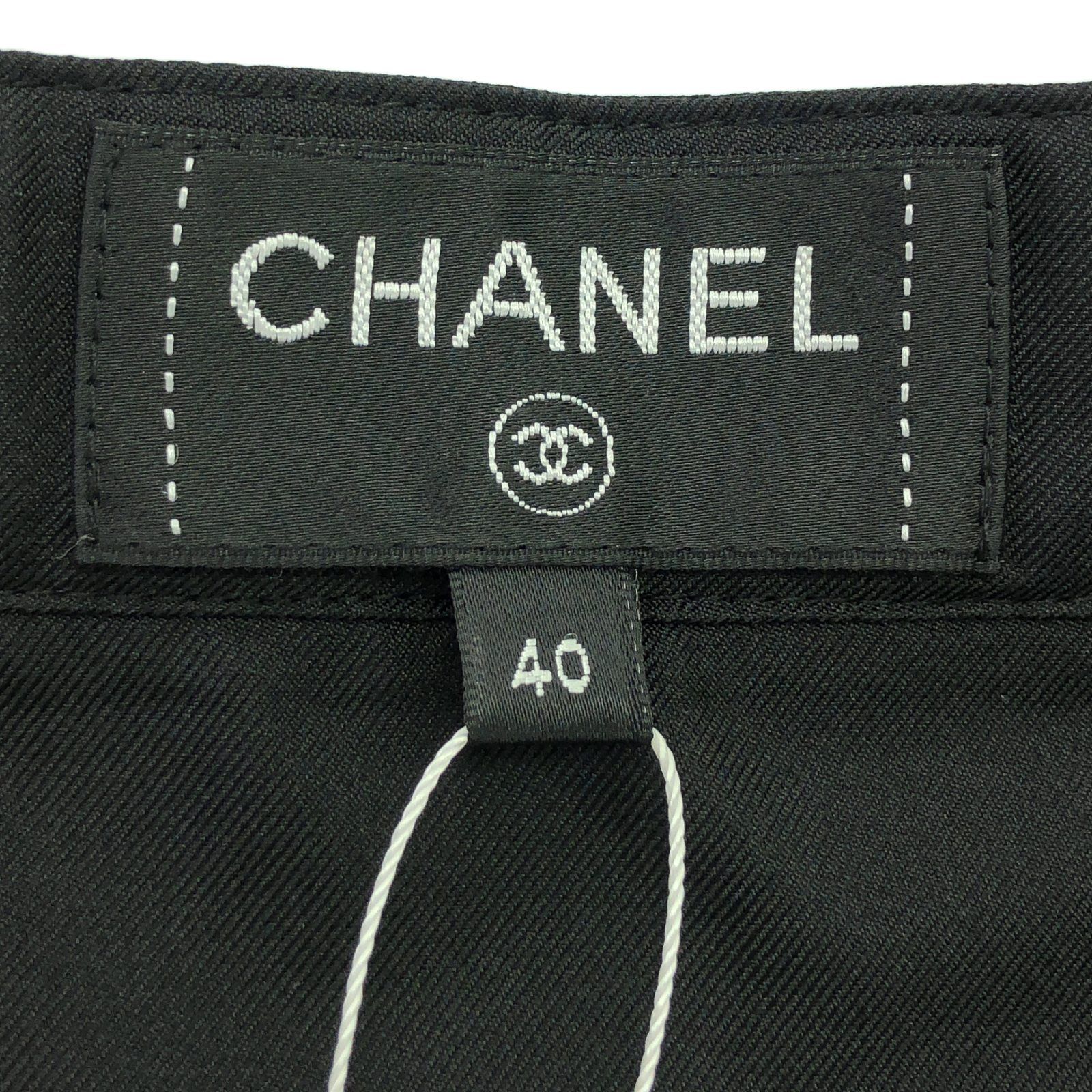 『CHANEL』シャネル　ペイント　スカート シャネル CHANEL スカート ロングスカート ブラック/マルチ