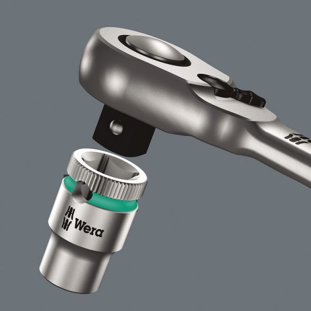 廃盤品 Wera3 8サイクロップラチェットハンドルZYKLOP8004B 004034 絶対にあなたの一番選択！