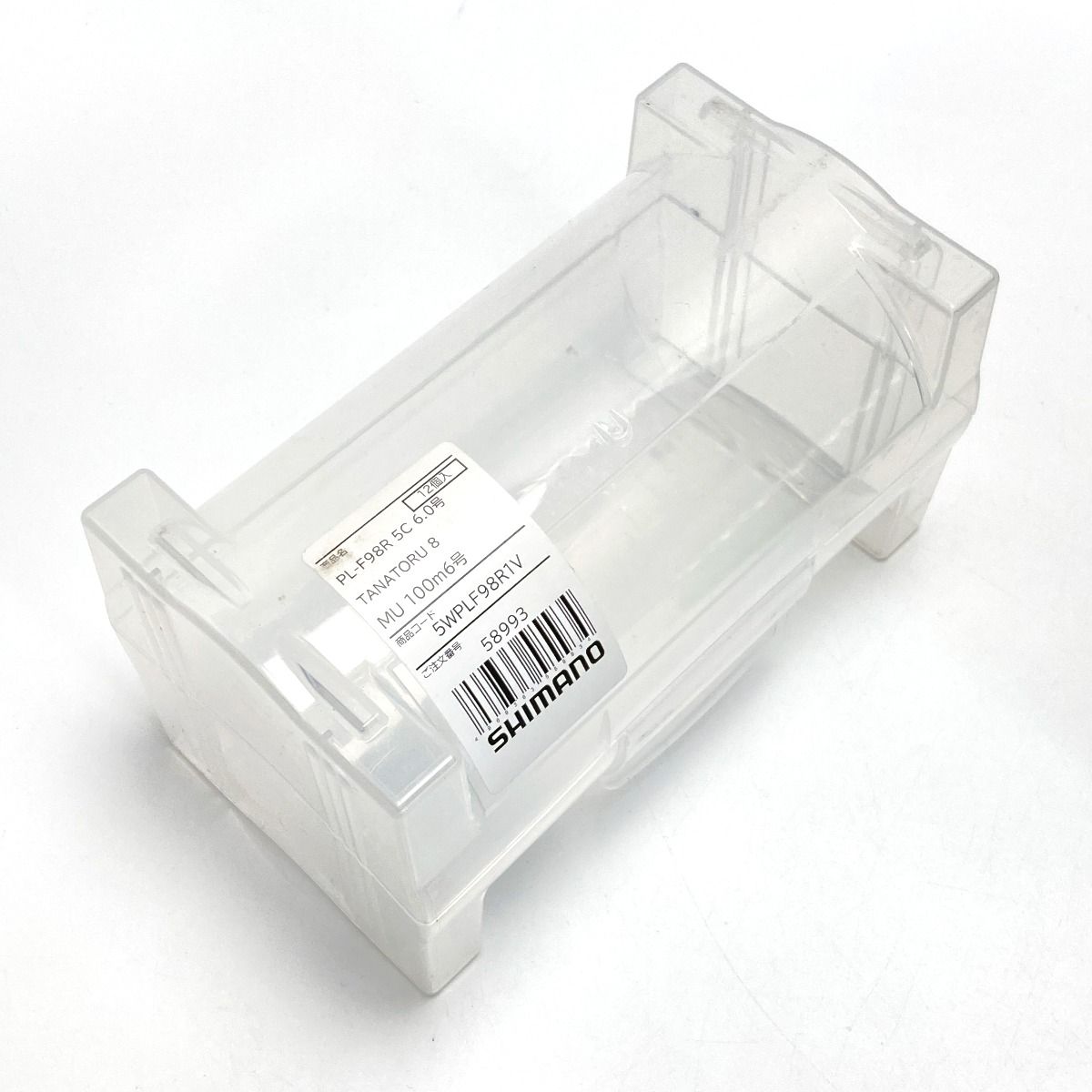 SHIMANO - ☆☆SHIMANO シマノ タナトル8 PL-F98R 5C PEライン 100m 6号 12個入 ケース付き SHIMANO シマノ タナトル8 PL-F98R 5C PEライン 100m 6号 12個入