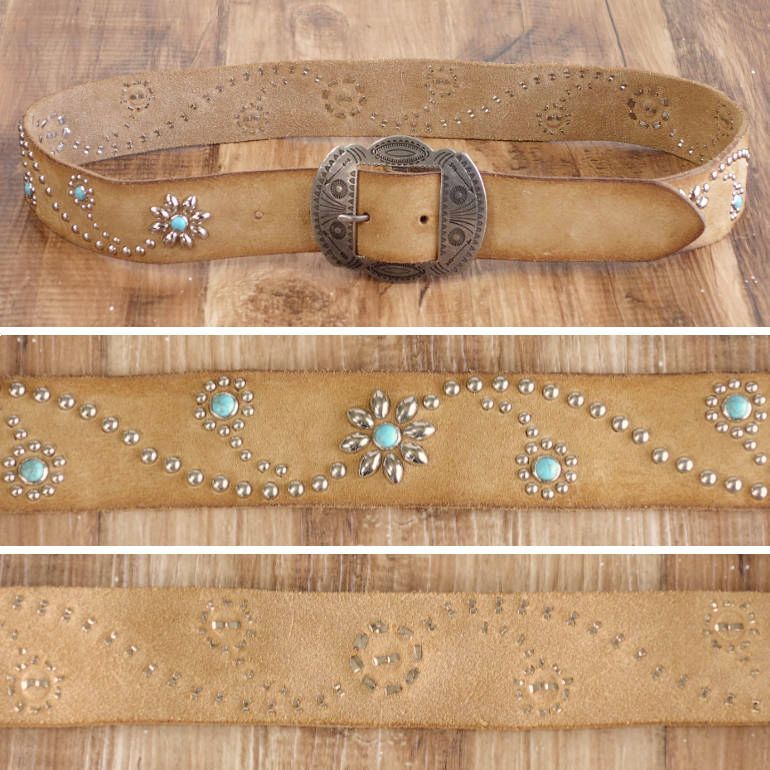 HTC エイチティーシー ROSAMOND BELT メンズ スエード ベルト - メルカリ