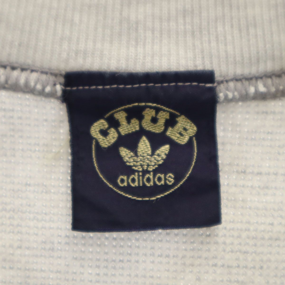 CLUB adidas クラブ アディダス 70s 80s ヴィンテージ ボーダー柄 半袖 
