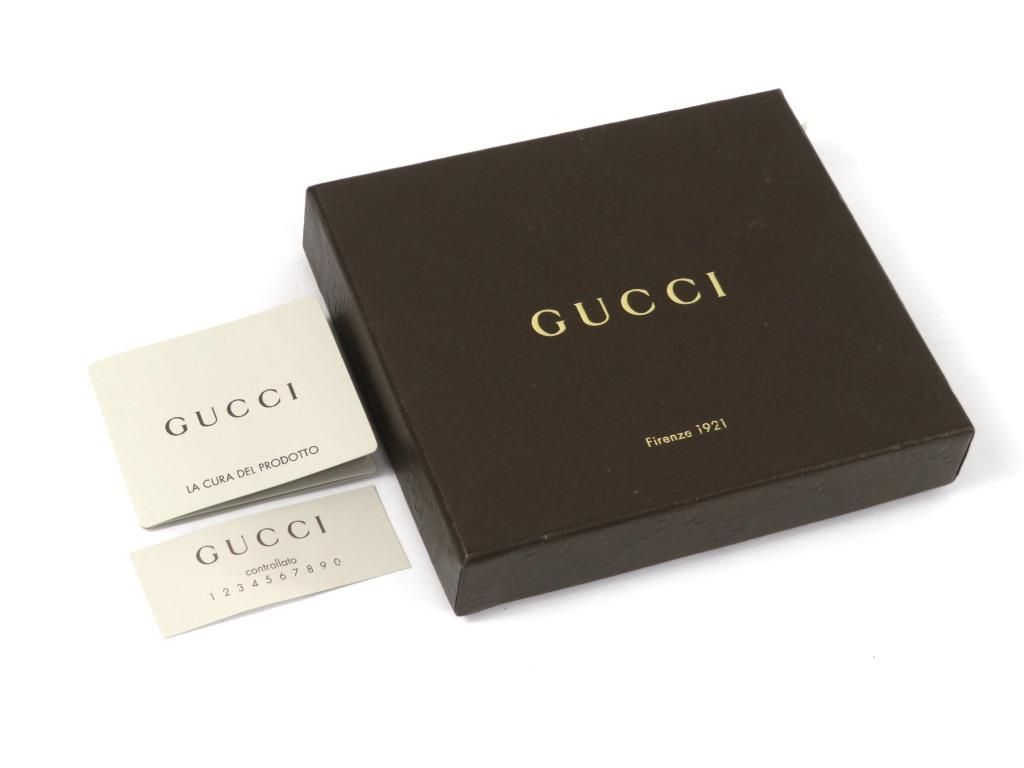 △限定値下げ▽ □未使用□ グッチ シマ ホースビット 二つ折り 札入れ  