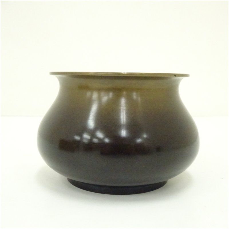唐銅建水（箱付） 茶道具 茶道 おしゃれ 道具 けんすい こぼし 茶器