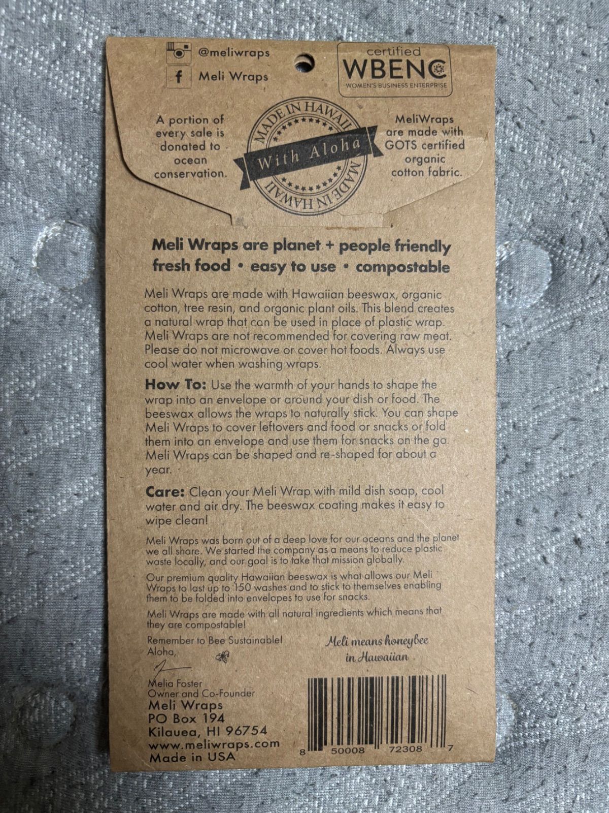 匿名配送　ハワイ Meli wraps(ミール ラップ)セット 匿名配送ハワイ Meli wraps(ミール ラップ)セット