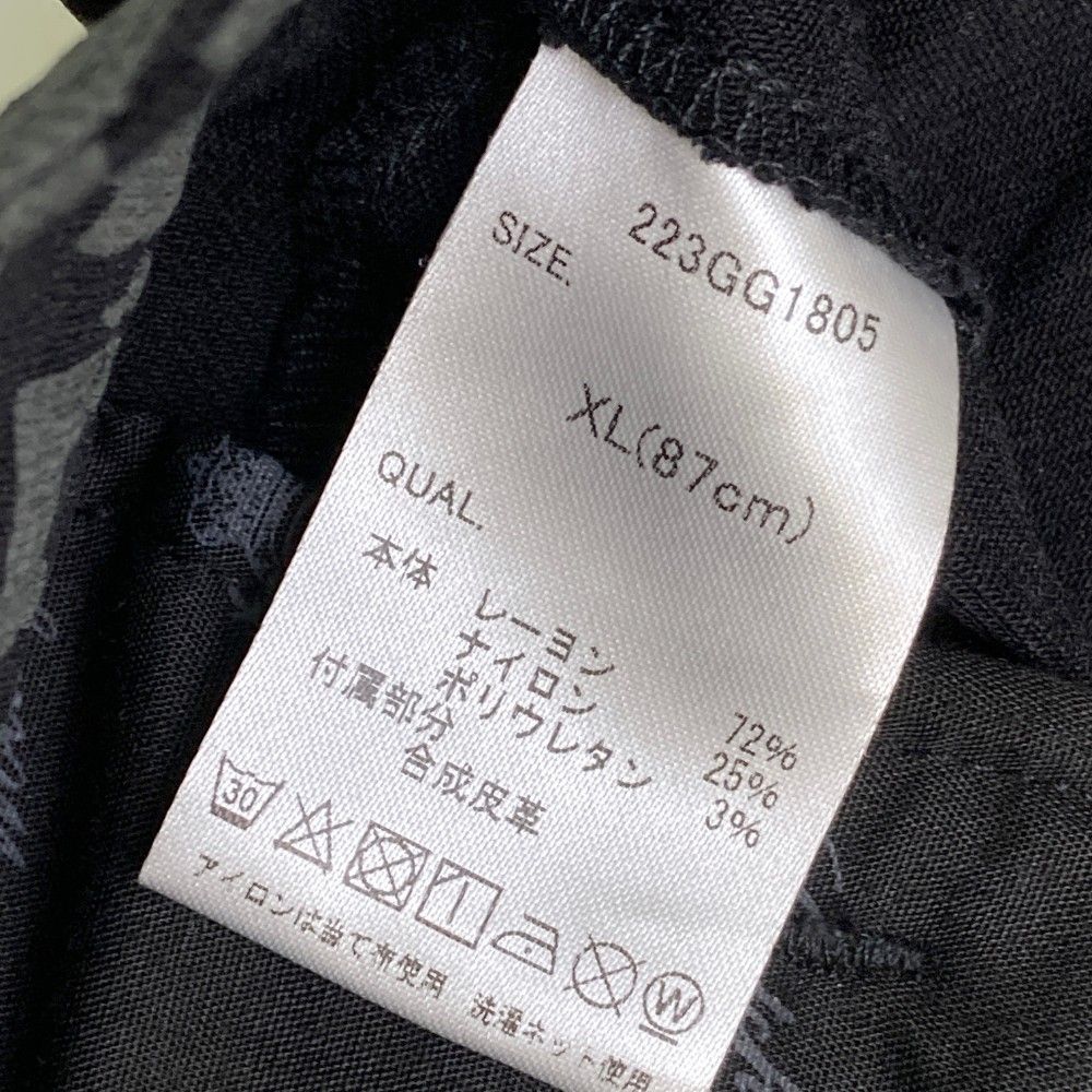 サイズ：XL GOTCHA ガッチャ  ストレッチパンツ 総柄 グレー系 [240101458097] ゴルフウェア メンズ ストスト サイズ：XL GOTCHA ガッチャ ストレッチパンツ 総柄 グレー系