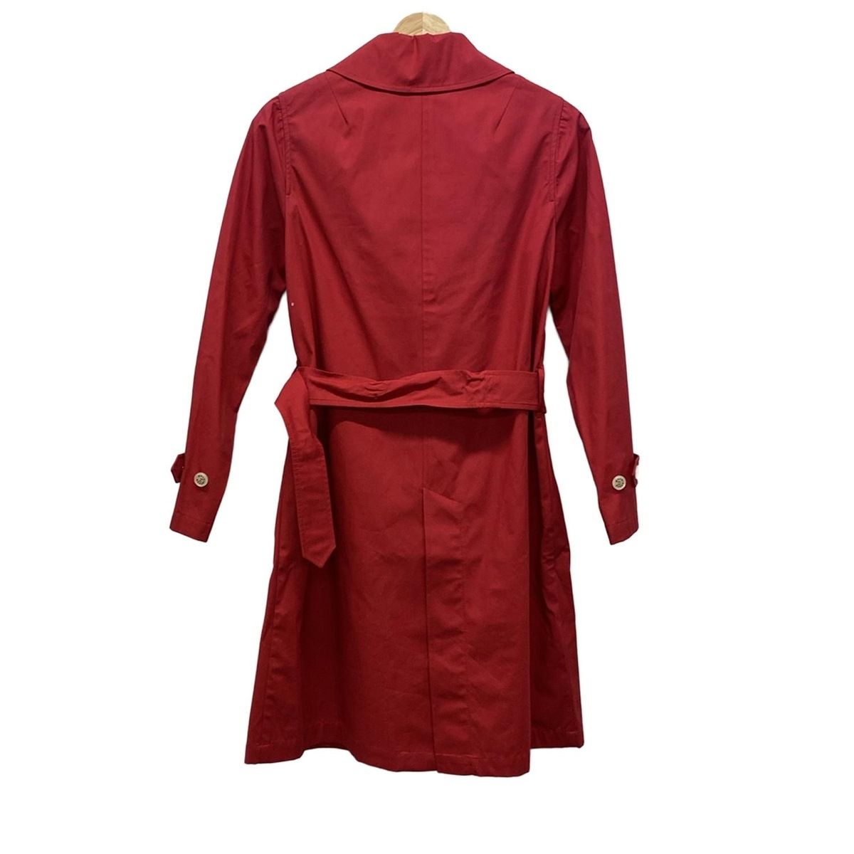 MACKINTOSH マッキントッシュ トレンチコート サイズ34 S レディース - レッド 長袖 春 秋