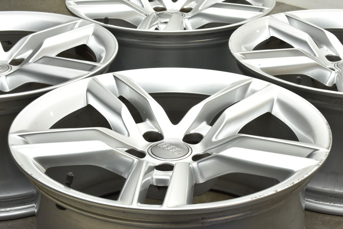 アウディ 8T A5 Sライン 純正 18in 8.5J 29 PCD112 4本セット 品番 8T0601025C S5 A7 流用 ノーマル戻し スタッドレス用に
