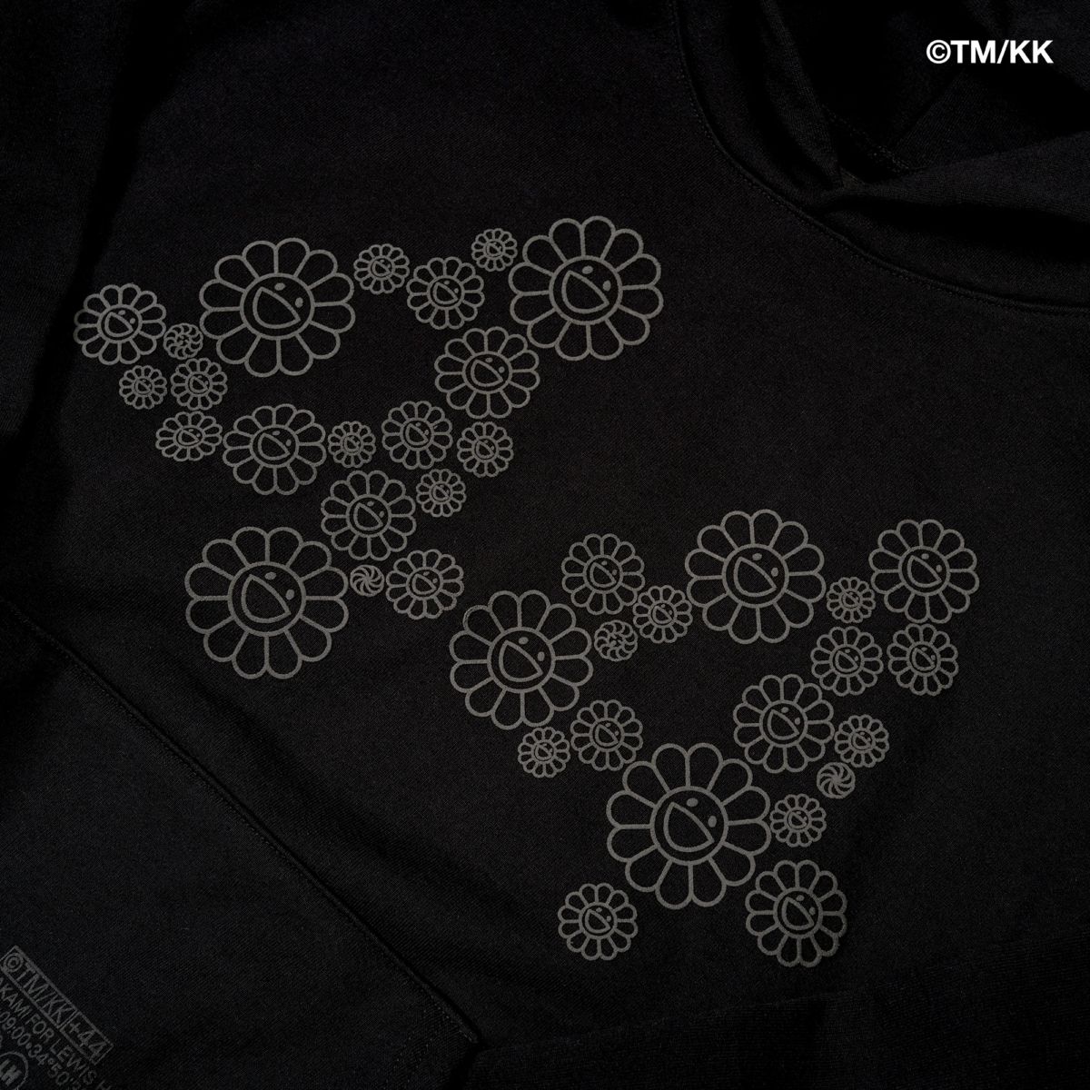 新品・未使用】44 Flowers Hoodie(BLACK) Lewis Hamilton x Takashi 