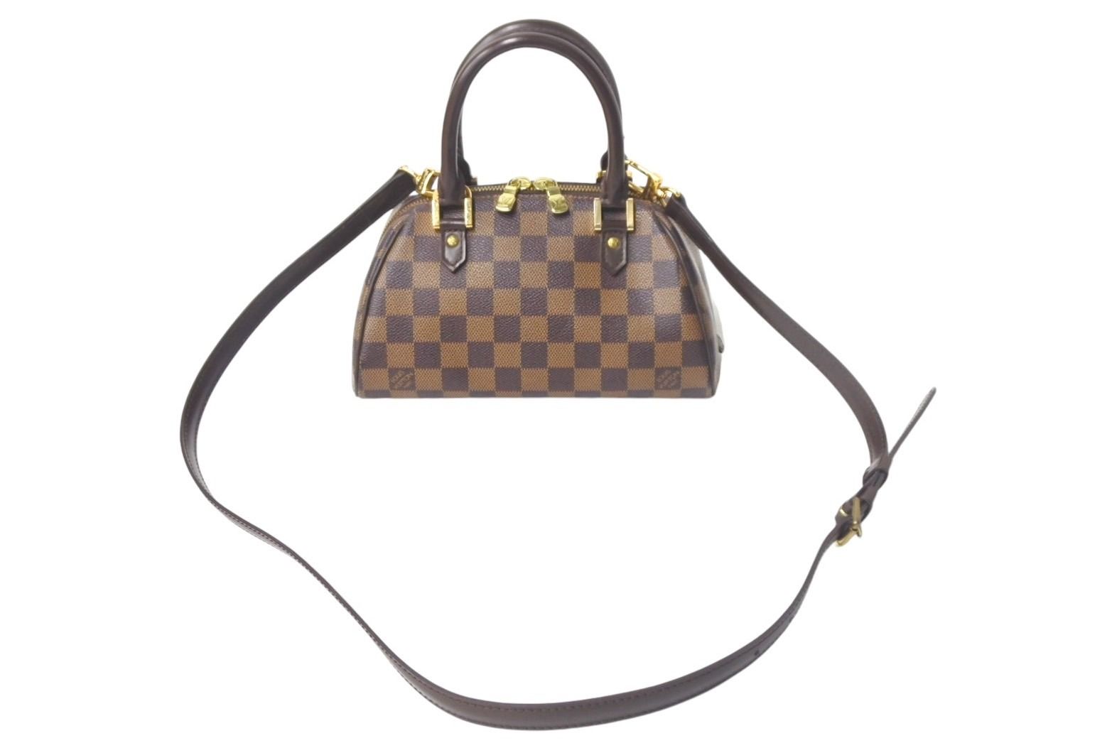 【美品・即決・保存袋付き】LOUIS VUITTON ルイ・ヴィトン ダミエ リベラミニ N41436 店舗受取可能 必読!Louis Vuitton ダミエ リベラミニ ハンドバッグ