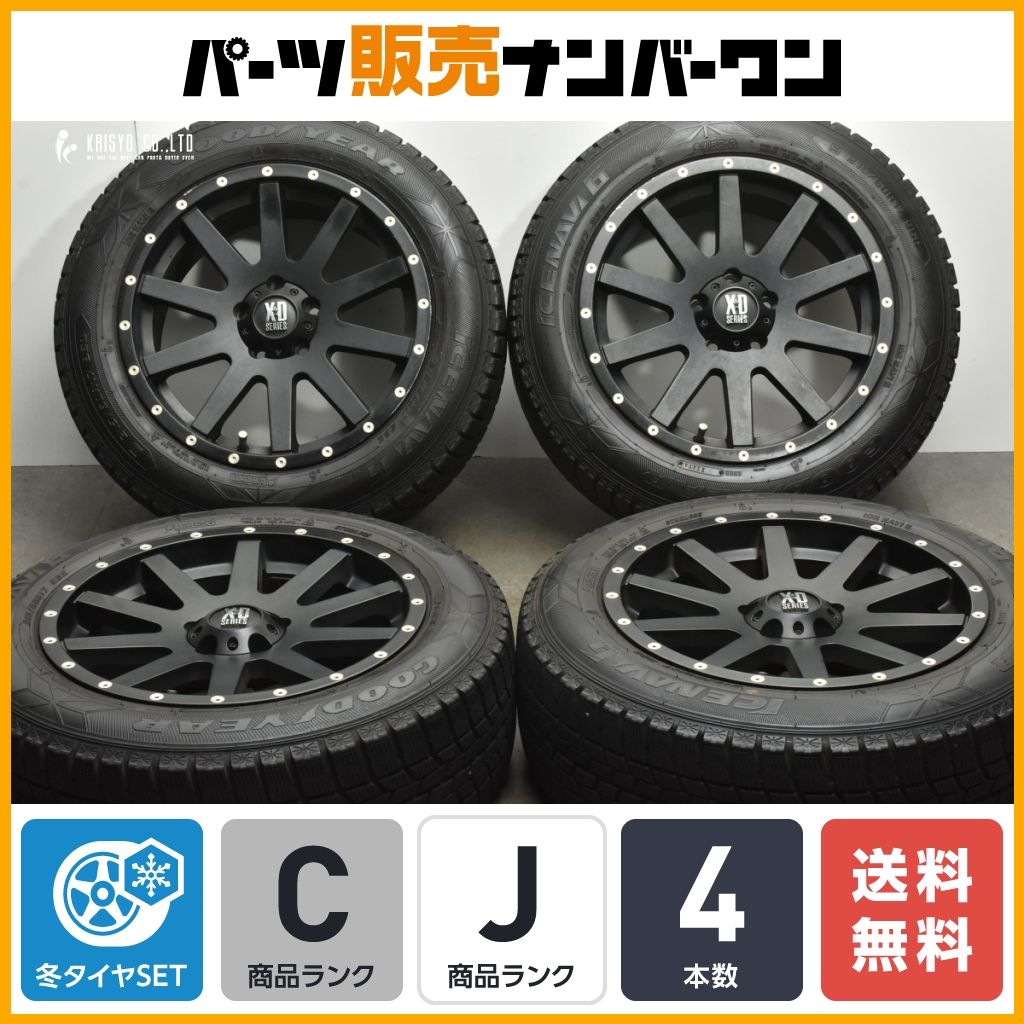 【送料無料】MLJ XD818 HEIST 17in 8J +30 PCD110 グッドイヤー アイスナビ6 215/60R17 ジープ レネゲード 交換用 カスタム用に 即納可能