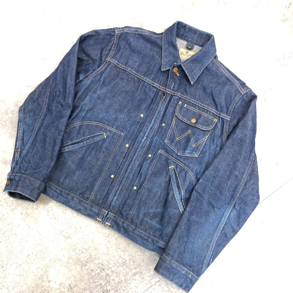 WRANGLER ラングラー 24MJZ デニムジャケット 60's 復刻 白タグ