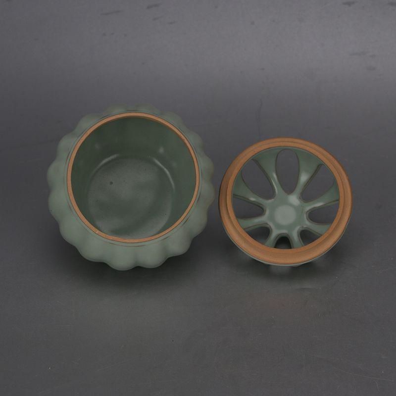 中国 汝窯 青磁 香炉 陶器 陶芸 香道具 仏具 官窯 青釉 中国 汝窯 青磁 香炉 陶器 陶芸 香道具 仏具 官窯 青釉 - メルカリ