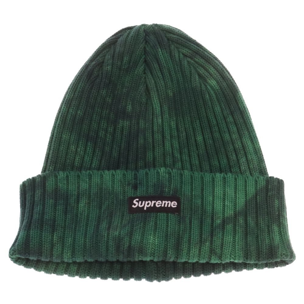 在庫大量Supreme 20SS Overdyed Beanie Mixed Blue ニット帽/ビーニー