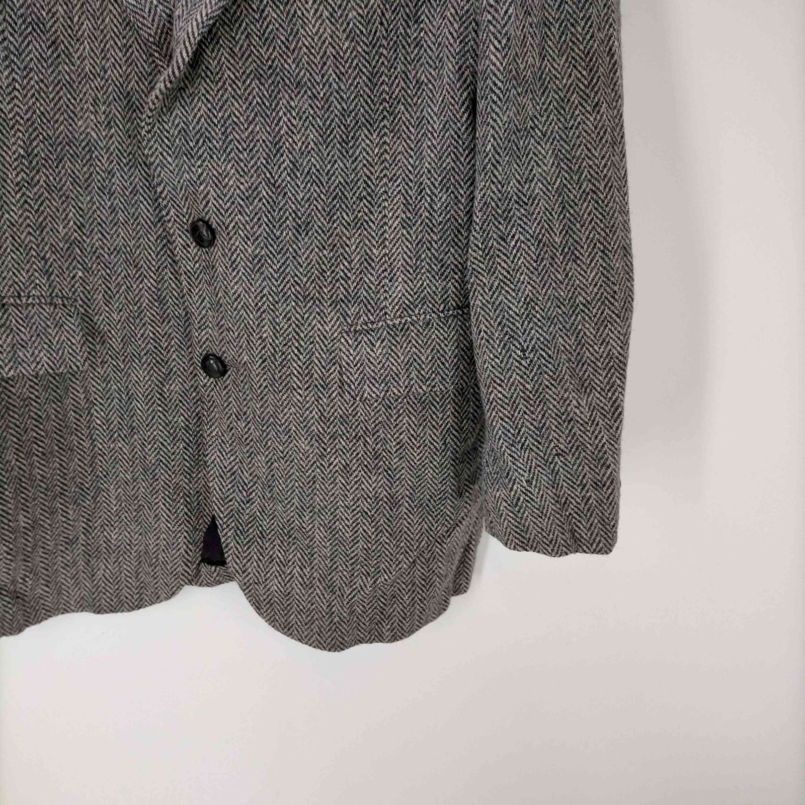 ハリスツイード Harris Tweed エルボーパッチ ウールツイード