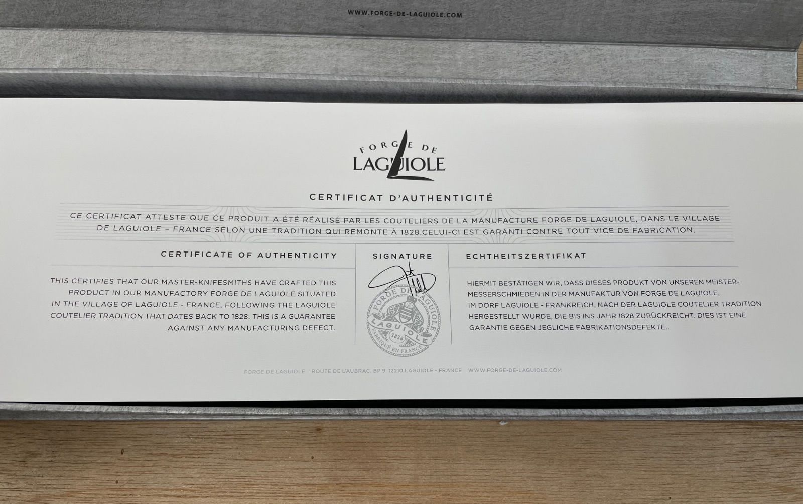  フォルジュ ド ライヨール カービングセット エボニー 黒檀 ポリッシュ フォーク カトラリー(スプーン等)