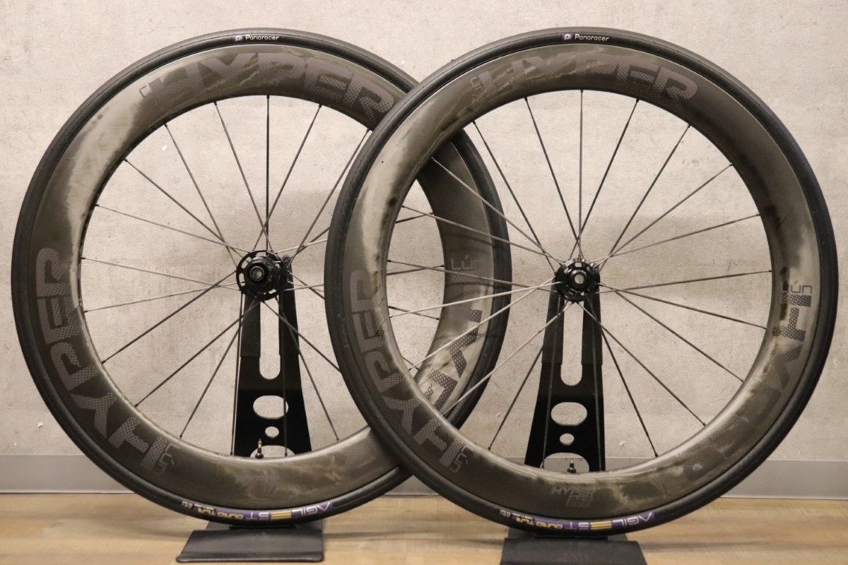 手組みカーボンホイール チューブラー 【直接引取限定】tuneハブ 手組