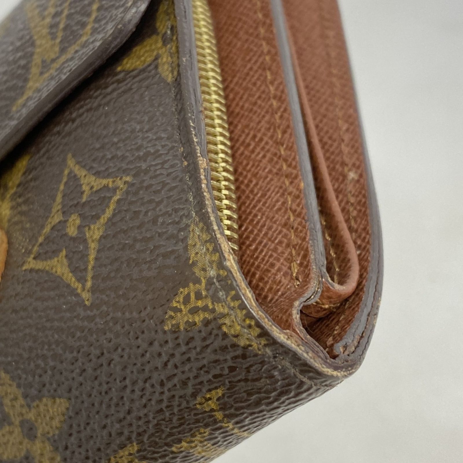 中古】 LOUIS VUITTON （ルイヴィトン） ﾎﾟﾙﾄﾌｫｲﾕ・ｼﾞｮｲ 財布 三つ折り