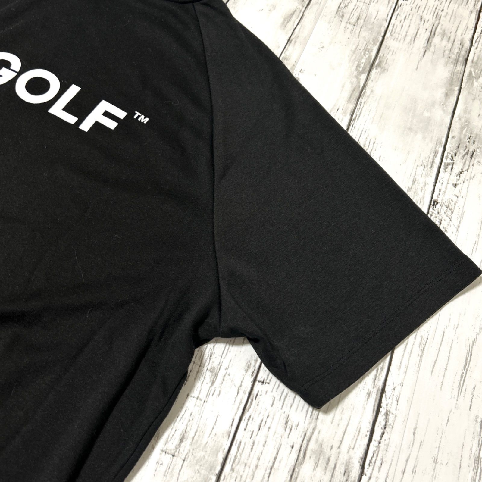 clubhaus NO COFFEE NO GOLF モックネック 半袖 ノーコーヒー
