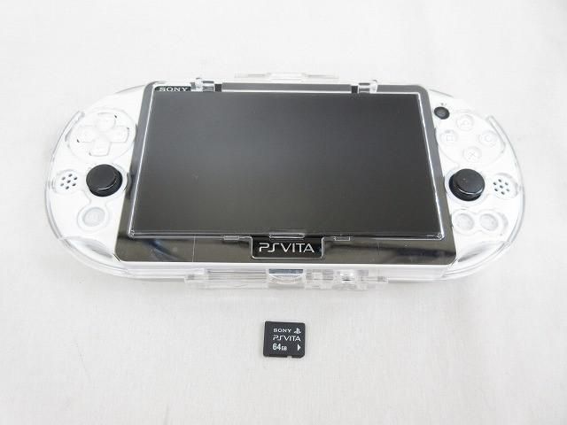 中古品 ゲーム PS Vita 本体 PCH-2000 ホワイト 動作品 64GB