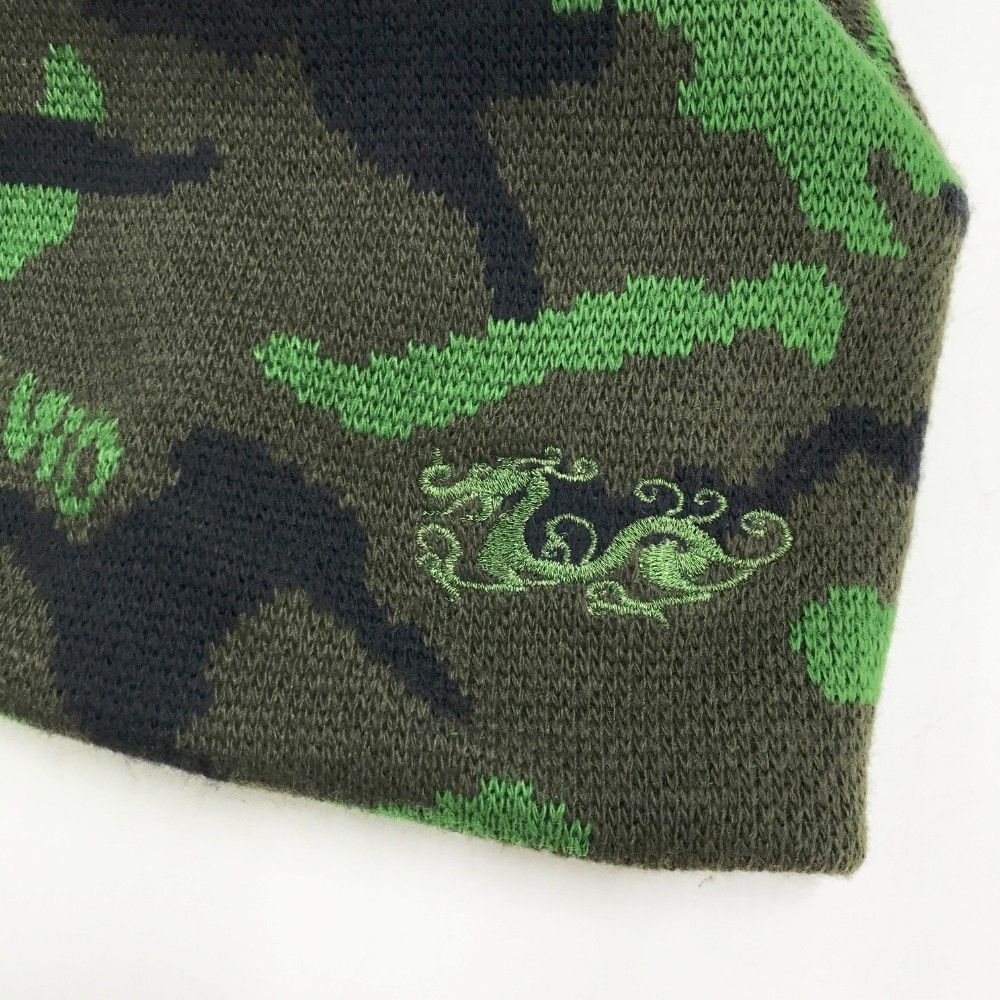 ダンスウィズドラゴンタートルネックニットセーターカモフラ2