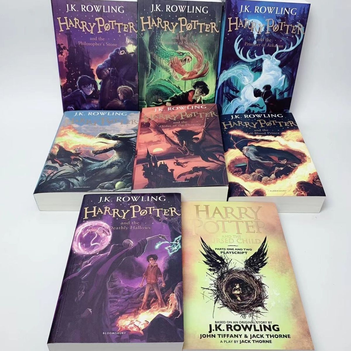 【送料無料・美品・新品未使用】 ハリーポッター Harry Potter 洋書 英語版 全8冊セット