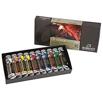 ターレンス 油絵具 レンブラント 10色セット 紙箱入 T01C310 15ml 5号