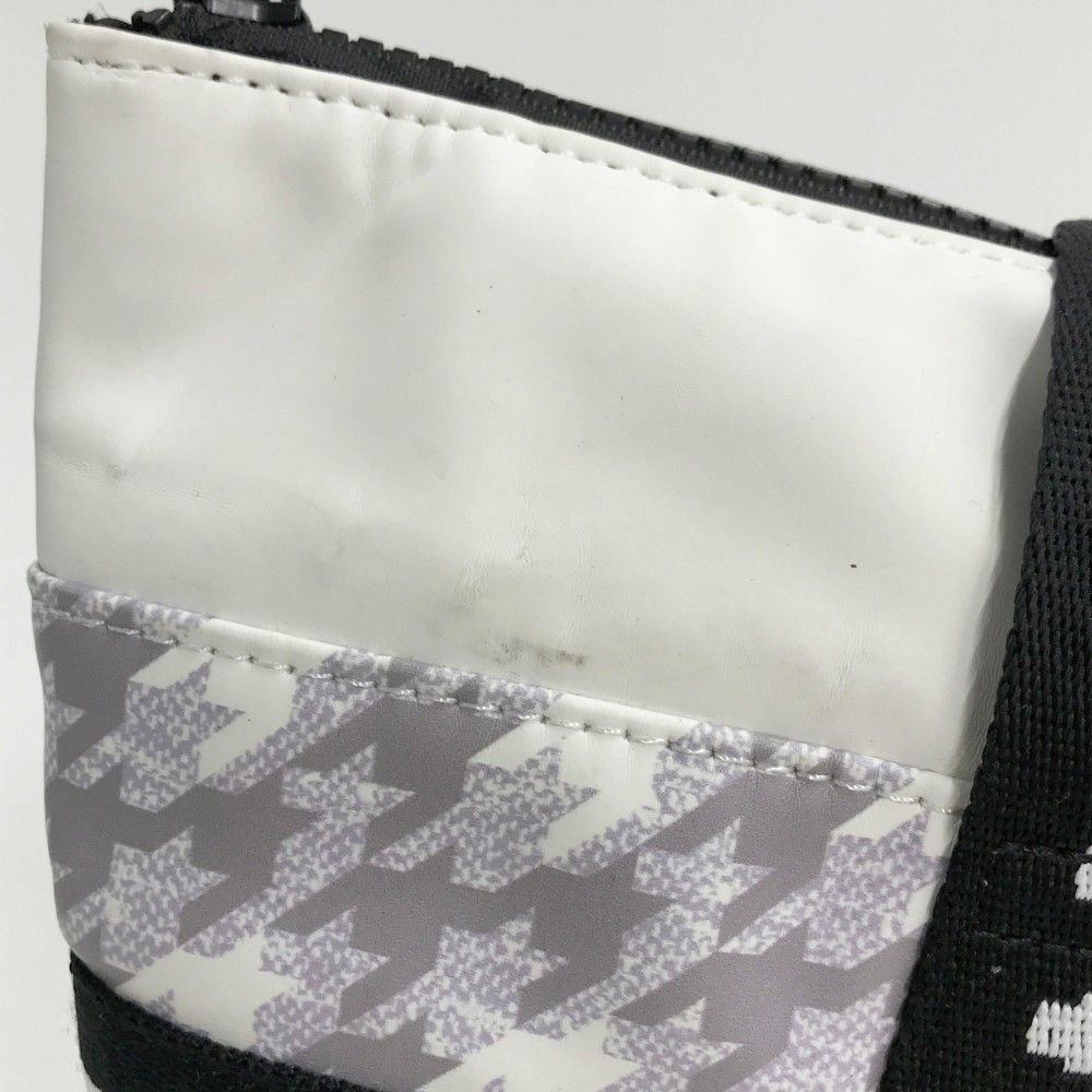 MASTER BUNNY EDITION マスターバニーエディション  カートバッグ 千鳥柄 グレー系  [240101445232] ゴルフウェア ストスト MASTER BUNNY EDITION(マスターバニーエディション) カート