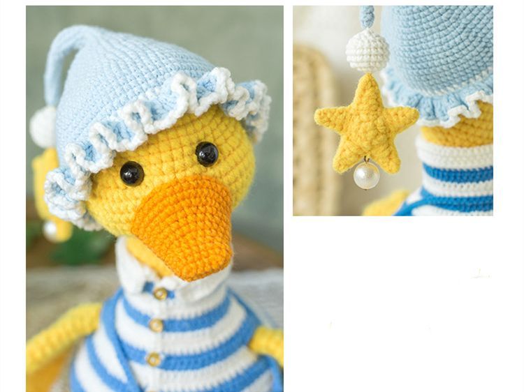 ハンドメイド　ガチョウ アヒル　あみぐるみ　レシピ