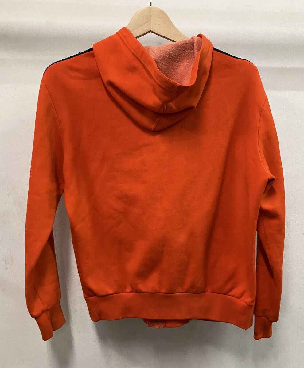 adidas アディダス 70S VENTEX社製 穴あり 汚れあり タグ外れあり その他ジャケット デカタグ サイズ不明 オレンジ