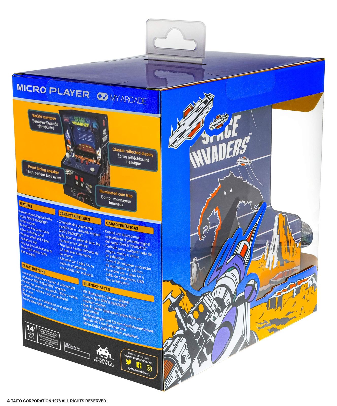 携帯ゲーム機 スペースインベーダー マイクロプレイヤー マイ