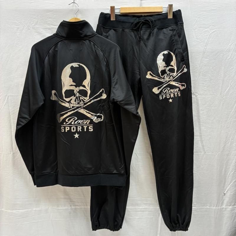 ROEN ロエン セットアップ スカル ドクロ プリント トラックジャケット