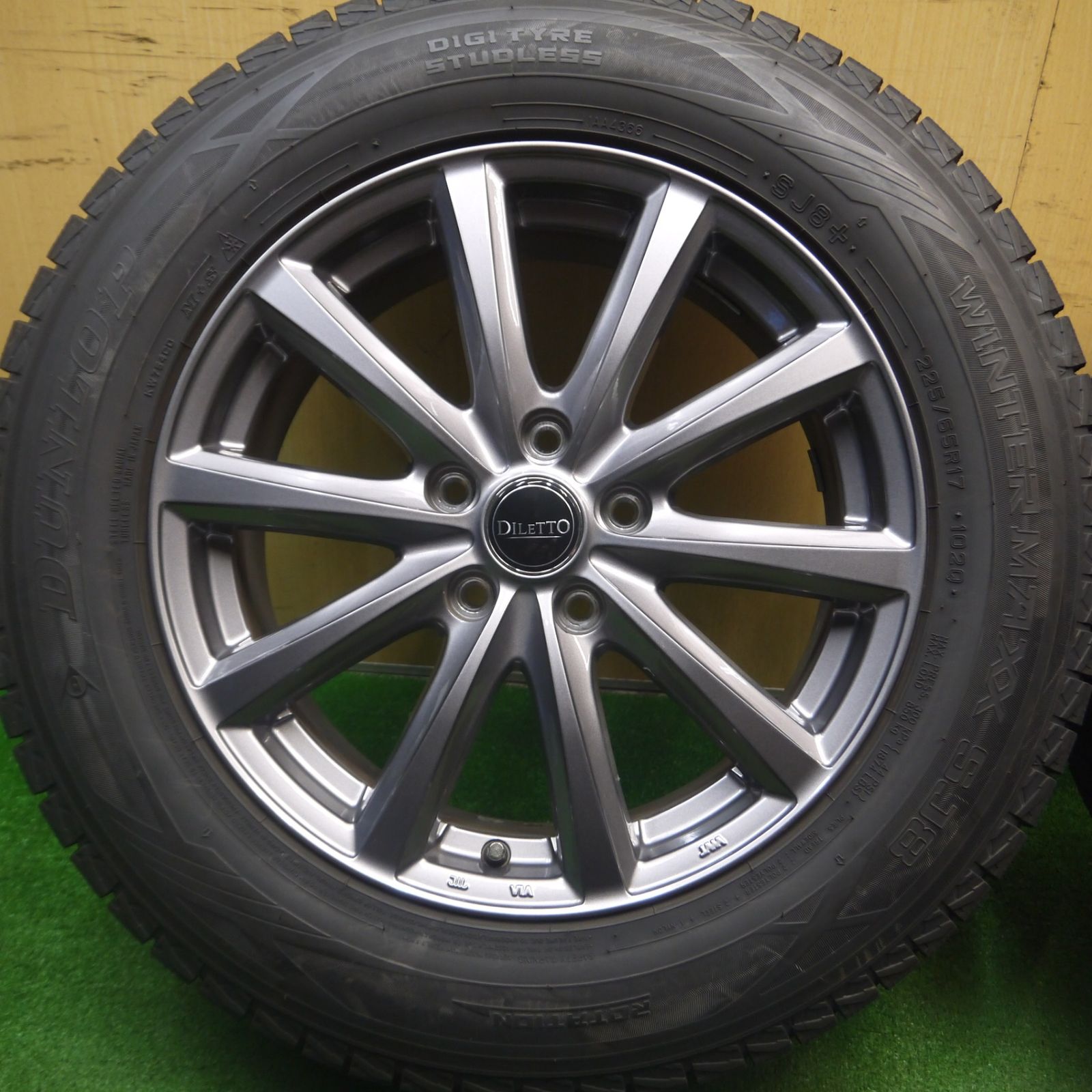 ボルボV60 スタッドレス215/55 R18 ホイール セットミシュラン ボルボ