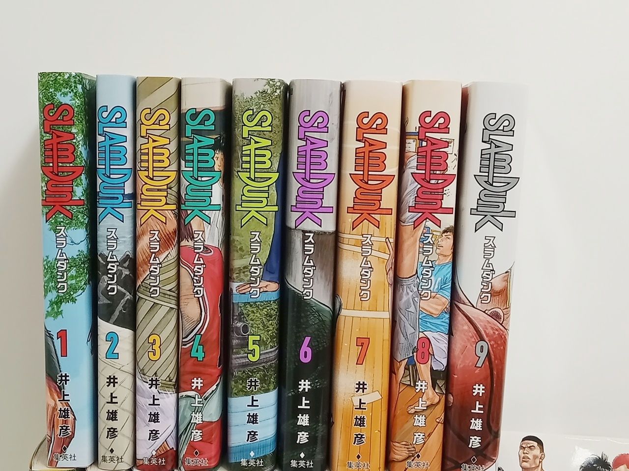 SLAM DUNK スラムダンク　新装再編版　全巻1巻〜20巻　カバー付き スラムダンク新装再編版 1巻〜20巻 全巻 SLAM DUNK スラムダンク