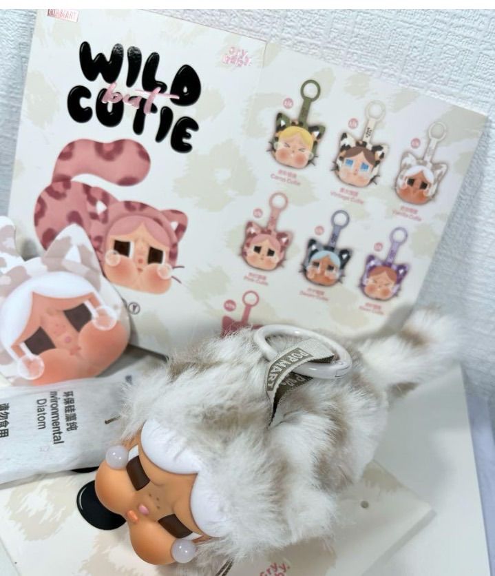 CRYBABY ぬいぐるみペンダント クライベイビー POPMART】CRYBABY WILD but CUTEぬいぐるみペンダント CRYBABY