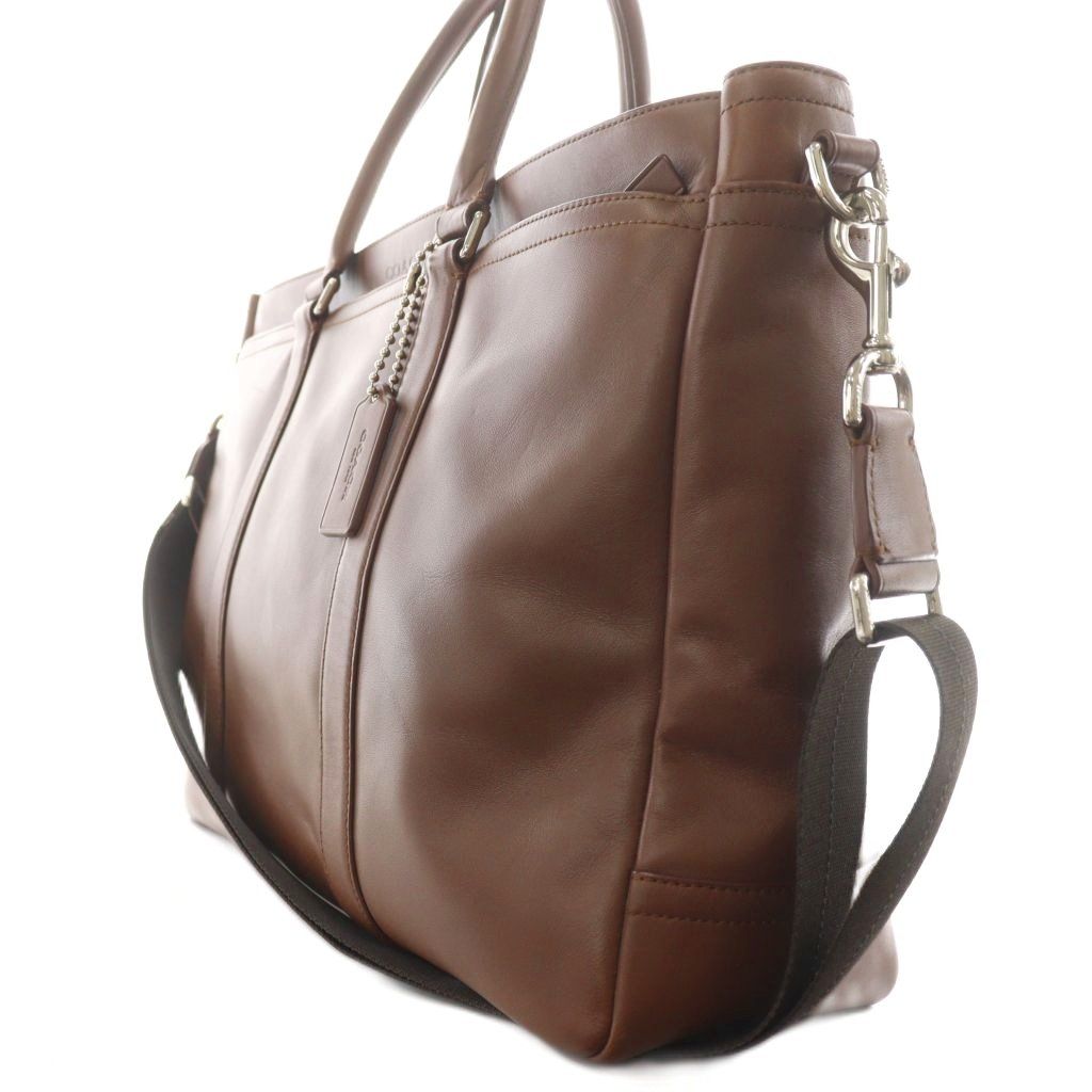 大容量5層✨コーチ レキシントン メトロポリタントート ブラウン 2WAY コーチ COACH レキシントン メトロポリタン トートバッグ